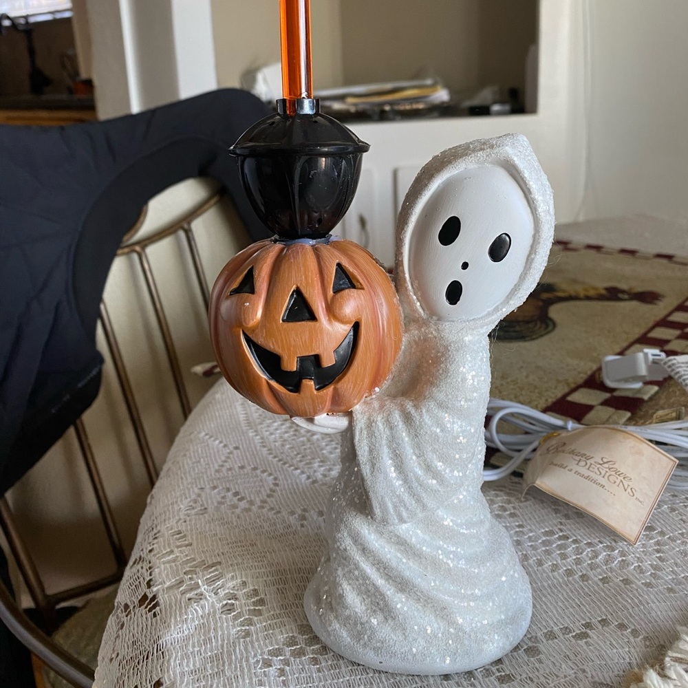 Halloween Ghost Light by Bethany Lowe Electric Vintage Inspired